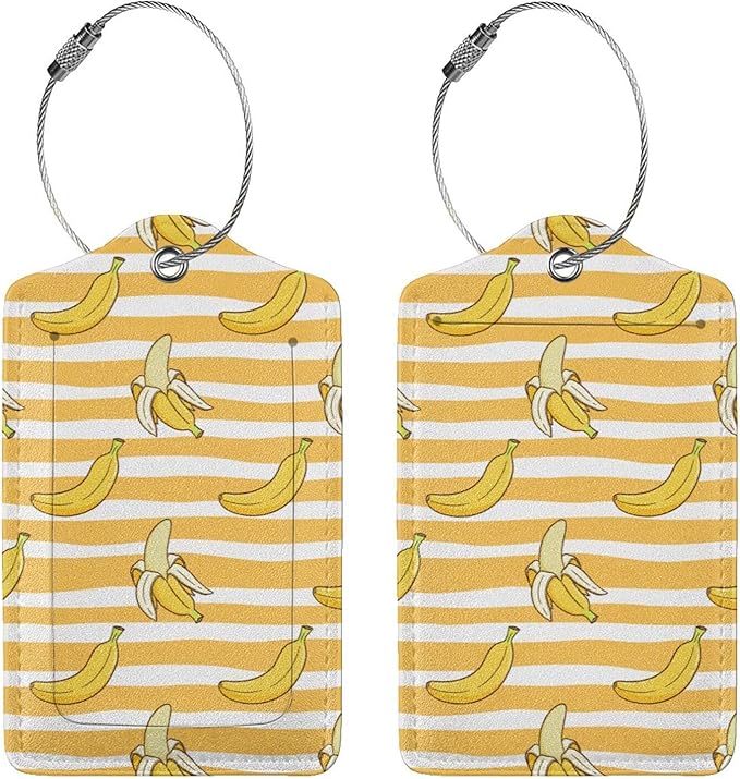 2 Packs Bananas Crew Luggage Tag - Image 3