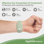 EmeTerm Explore FDA-Cleared Anti-Nausea Wristband IP67 Waterproof Morning - Image 3