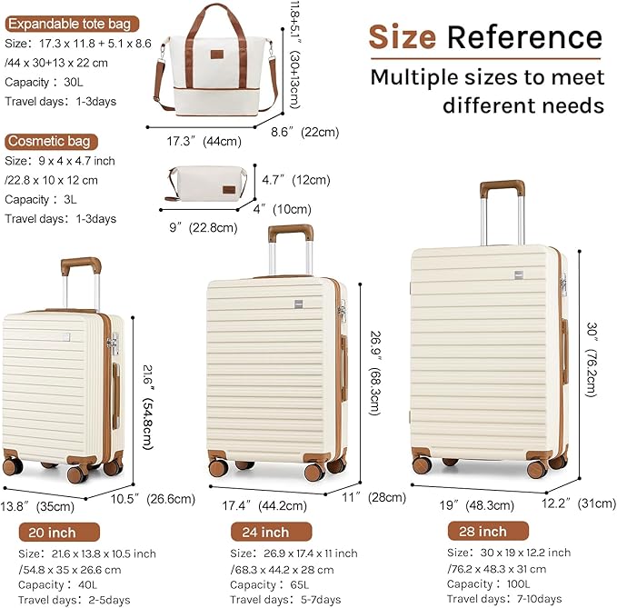 imiomo 28 IN Large Luggage, Suitcase - Image 7