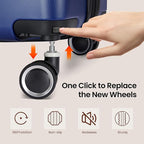 Luggage Sets 3 Piece with Spinner Wheel, Hardside Suitcase Set with TSA Lock - Image 3