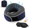 Travel Neck Pillow, Best Memory Foam Airplane Pillow by TALLGONeckPillowAlwaysHere