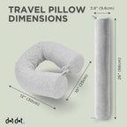 Dot&Dot Twist Memory Foam Travel Pillow - Image 7