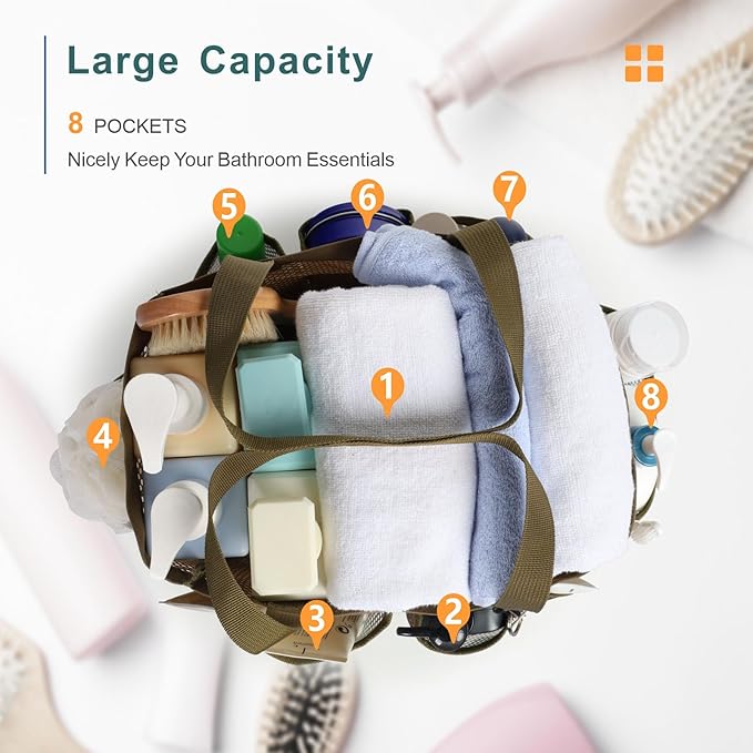 F-color Shower Caddy Portable - Image 2