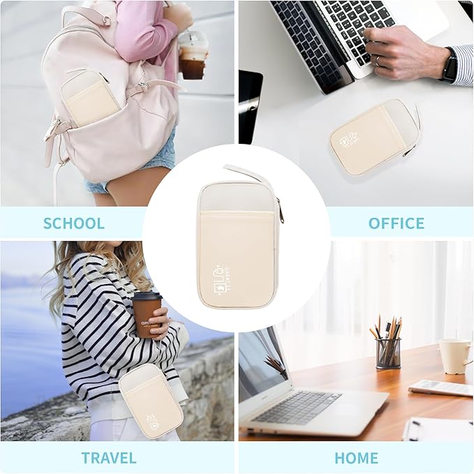 Electronics Travel Organizer, Portable Waterproof Electronic Travel Storage Bag - Image 7