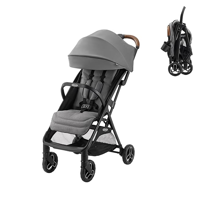 Graco Ready2Jet Compact Stroller – Overhead Friendly Compact Travel Stroller by Graco