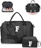 Gifts for Teen Girls-Initial Duffle Bag by Vogewood