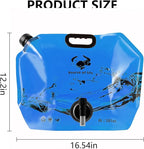 Collapsible 8L Water Storage Bag, BPA-Free Portable Folding Water Jug - Image 3