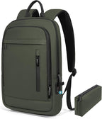 Business Backpack for Men Lightweight Commute Laptop Backpack Anti-Theft Water by LIXIIN