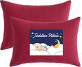 NTBAY Toddler Pillows, Down Alternative 13"x18" Pillows, Machine Washable by NTBAY