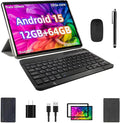 2025 Android 15 Tablet, 12GB+64GB+1TB Expand, 10inch Tablet Productivity Bundle by TUOHAITIMEAndroid15Tablet
