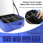 Makeup Bag with Led Mirror, Travel Makeup Organizer with 3 Color Setting - Image 3