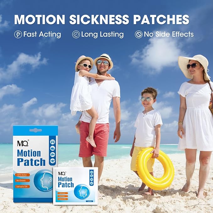 MQ Motion Sickness Patch, Sea Sickness Patches Behind Ear - Image 2