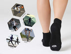 CS CELERSPORT 6 Pairs Women's Running Ankle Socks Athletic Sport Socks Cushioned - Image 6