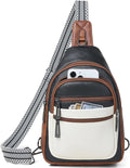 Sling Bag for Women Crossbody Bag Fanny Pack Cross Body Sling Purse Vegan by Leresas