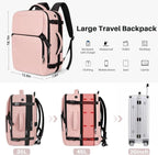 Travel Backpack Carry On Flight Approved, Lightweight Large Travel Backpack - Image 3