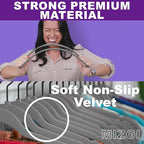 MIZGI Premium Velvet Hangers Heavy Duty - Image 2