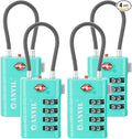 ANVIL 4 Digit Luggage Locks, TSA Locks by ANVIL