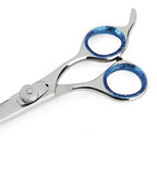 Laazar Pro Straight Hair Cutting Scissors | Professional Barber/Hairdresser Trimming Shears with Japanese Steel Blade and Comfort Rings | Extra Sharp | Grooming Tools for Men and Women