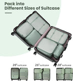 BAGAIL 6 Set/8 Set/10 Set Packing Cubes Various Sizes Packing Organizer - Image 7