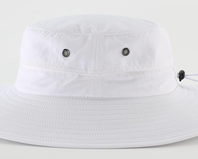 Home Prefer UPF50+ Mens Sun Hat Wide Brim Fishing Hat Sun Protection Beach - Image 6