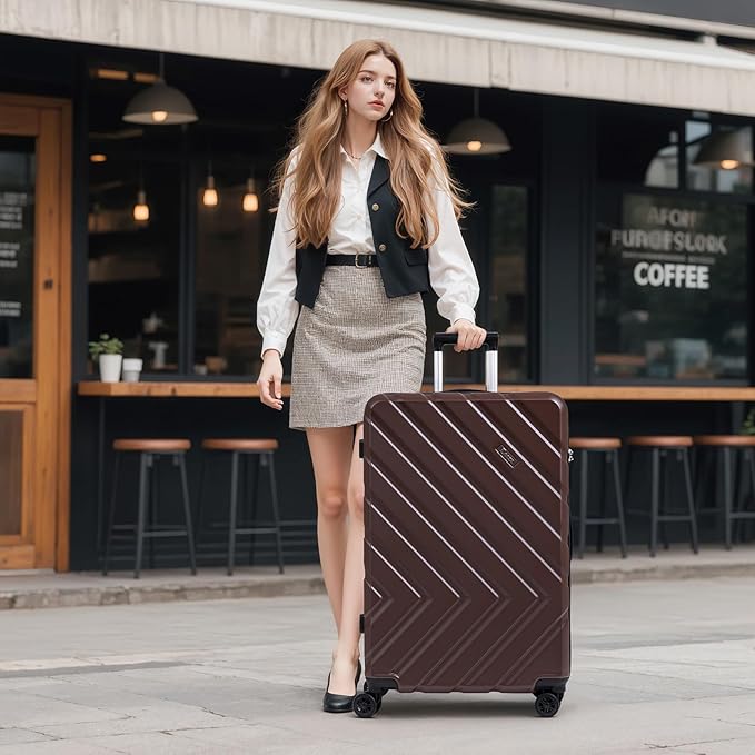 Luggage Sets 5 Piece, Suitcases - Image 2