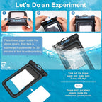 2 Pack Floating Waterproof Phone Pouch, Essential - Image 6
