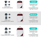 7 Set Compression Packing Cubes - Image 3