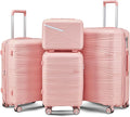 4-Piece Expandable Hardshell Luggage Set by Unknown