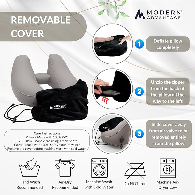Modern Advantage Inflatable Travel Pillow - Image 8