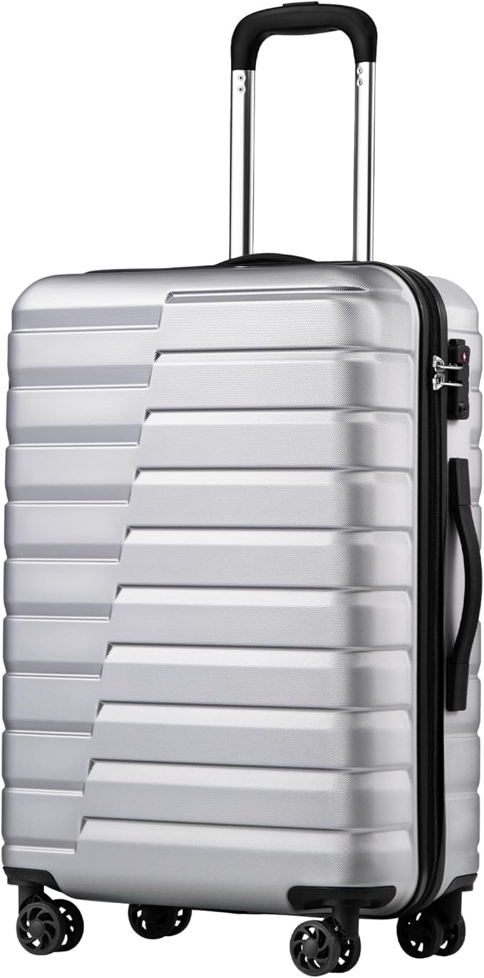 Coolife Medium Checked Luggage by COOLIFE