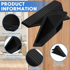 Frienda 2 Pcs Jumbo Door Stoppers Heavy Duty Door Stopper Tall up to 2inch Tall - Image 3