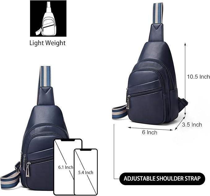 Sling Bag Crossbody Bags for Women Small Cross Body Bag Fanny Packs Chest Sling - Image 3