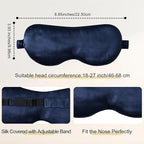 ZIMASILK Adjustable 100% 22 Momme Mulberry Silk Sleep Mask - Image 4
