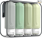 Travel Bottles for Toiletries, Large 6oz Oversize Containers, BPA Free Leak by Mrsdry