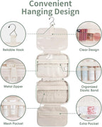 Narwey Striped Hanging Toiletry Bag - Image 3