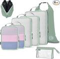 Cipway Compression Packing Cubes Mesh, Lightweight Luggage Organizer Bags by Cipway