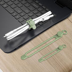 Nearockle Silicone Cable Ties Cord Organizer - Image 6