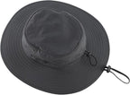 Home Prefer UPF50+ Mens Sun Hat Wide Brim Fishing Hat Sun Protection Beach - Image 6