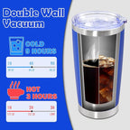 20oz Tumbler Stainless Steel Tumbler Cup - Image 5