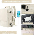 Hanples Large Travel Backpack for Women, 40L Carry on Luggage Backpack - Image 7