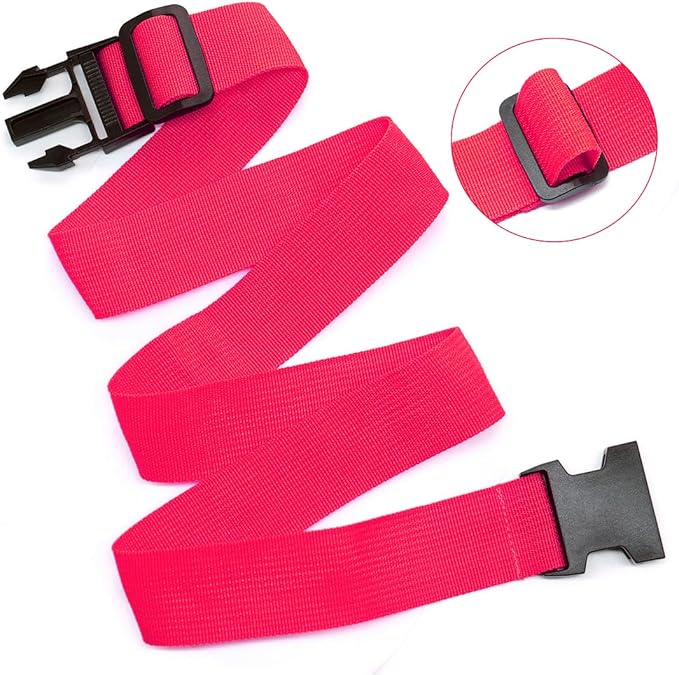 2Pack Luggage Straps for Suitcases, Travel Connector for Carry On Bag, Add Bag - Image 2