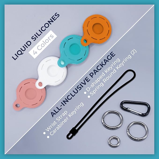 Airtag Holder and Keychain - Image 3