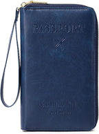 Multi-Function RFID Travel Passport Wallet by Unknown