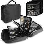 Travel Jewelry Case Organizer for Women, Jewelry Binder by Unknown