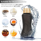Collapsible Water Bottles, Leak Proof, Reuseable BPA Free Silicone Foldable - Image 6