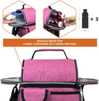 opux Lunch Bag Women Insulated, Adult Lunch Box Cooler, Lunch Box - Image 7