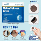 16ct Motion Sickness Patches – Sea Sickness Patches - Image 3