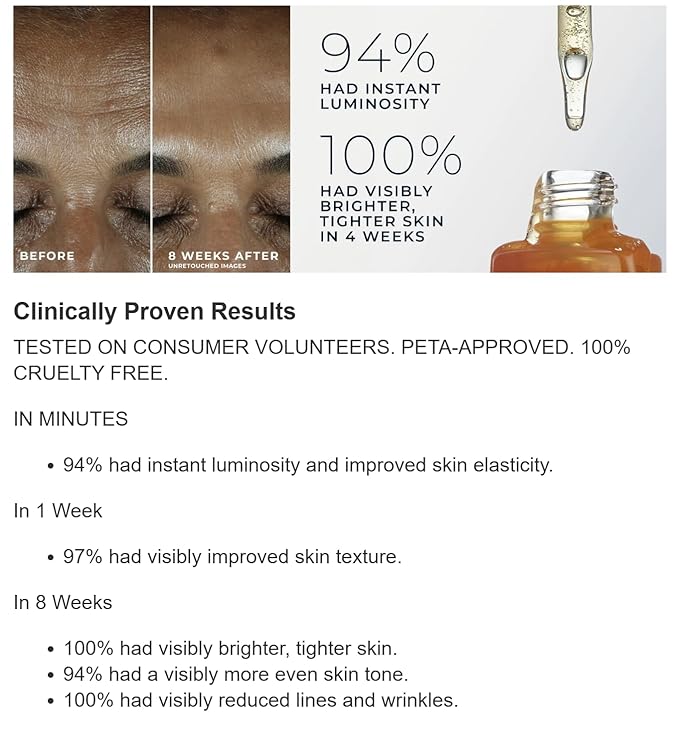 RoC Multi Correxion Revive and Glow Daily Vitamin C Serum Set, 1.0 FL OZ and 1.7 FL OZ Set, 2.7 FL OZ Total