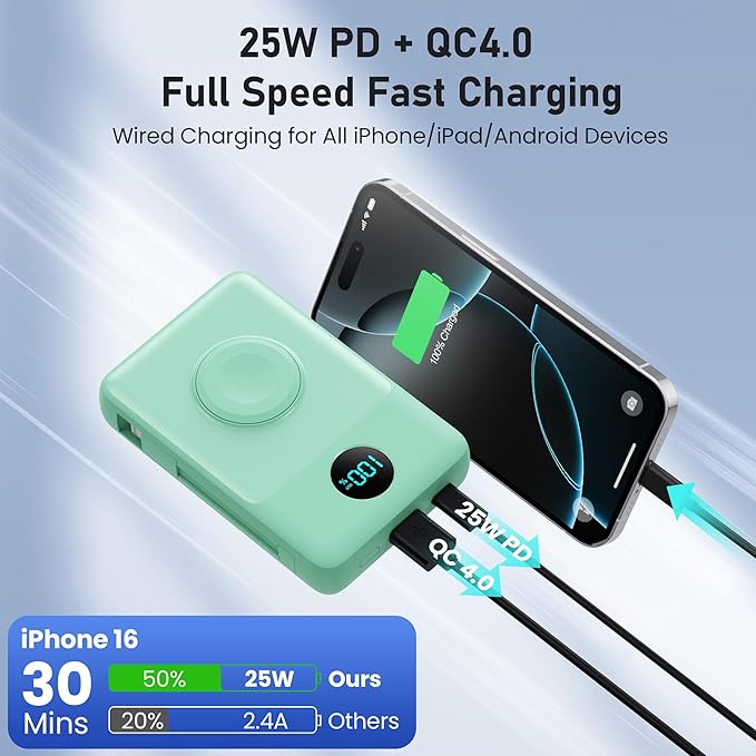 Magnetic Portable Charger for iPhone - Image 4