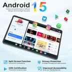 Android Tablet with Keyboard, Android 15 Tablet 10 inch with 24GB+128GB - Image 3